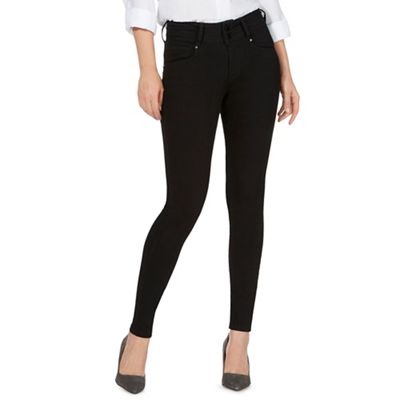 Black 'Lift and Shape' high-waisted skinny jeans